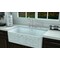 Whitehaus Bridge Faucet W/ Long Traditional Swivel Spout, Lvr Handles And Brass S WHKBTLV3-9201-NT-C - alternate 2